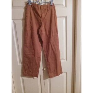 Size 0 Women's High-Rise Straight Ankle Chino Pants - a New Day™ Brown
